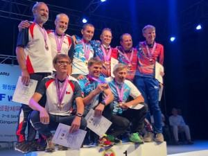 Результаты первенства и чемпионата мира по спортивной радиопеленгации.
